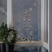 Ozdoby bożonarodzeniowe - Dekoracja świąteczna Led CANDLY 41 cm na baterie - miniaturka - grafika 1