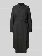 Sukienki - Sukienka midi z wiązanym paskiem model ‘DALINA’ - miniaturka - grafika 1