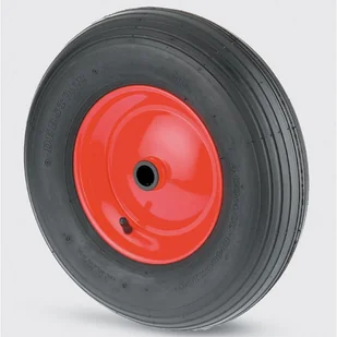 TENTE Pojedyńcze koło 400 mm, plastikowa tarcza, czarna pneumatyka DQR400x100-20NL752PR - Pozostałe wyposażenie warsztatu - miniaturka - grafika 1