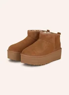 Botki damskie - Ugg Botki Na Platformie Classic Ultra Mini Platform braun - UGG - miniaturka - grafika 1