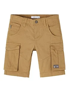 Name It Chłopięce Nkmryan Twibamgo Cargo L szorty Noos, Kelp, 152 - Spodenki damskie - miniaturka - grafika 1