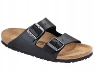 Klapki i japonki męskie - Birkenstock Arizona 552111 Czarne 40 - miniaturka - grafika 1