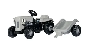 Rolly Toys Srebrny traktor Fergie z przyczepą - Jeździki dla dzieci - miniaturka - grafika 1