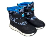 Śniegowce damskie - Buty Śniegowce Cleve Rozmiar 32 - Chłopięce Czarne - miniaturka - grafika 1