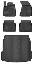Zestaw dywaniki i mata Audi A8 D4 2009-2017 - Dywaniki samochodowe - miniaturka - grafika 1