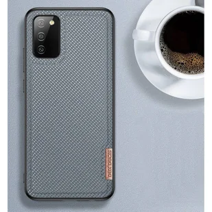 Dux Ducis Fino etui pokrowiec pokryty nylonowym materiałem Samsung Galaxy A02s EU szary - Etui i futerały do telefonów - miniaturka - grafika 12