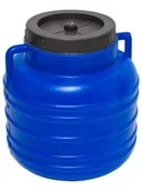 Pojemniki przemysłowe - UNIMET BECZKA PLASTIKOWA 80L KRÓTKA OKRĄGŁA SU-B-80L KO [12803777] - miniaturka - grafika 1