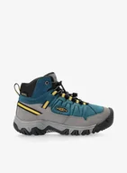 Buty dla chłopców - Buty dziecięce Keen Targhee IV Mid WP - legion blue/antique moss - miniaturka - grafika 1
