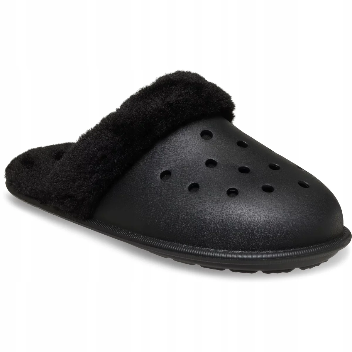 Crocs Damskie Kapcie Pantofle Domowe Ciepłe Classic Fuzz Slipper 38-39