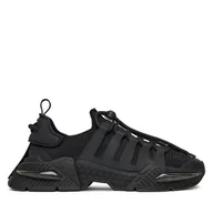 Sneakersy męskie - Sneakersy Dolce&Gabbana CS2253 AV061 Czarny - miniaturka - grafika 1