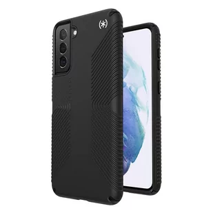 Speck Presidio2 Grip - Etui Samsung Galaxy S21+ z powłoką MICROBAN (Black/Black) - Etui i futerały do telefonów - miniaturka - grafika 9