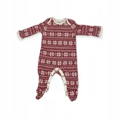 Pajacyki dla niemowląt - Pajacyk rampers niemowlęcy rękaw OKIE DOKIE 6 msc - miniaturka - grafika 1