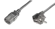 Kable komputerowe i do monitorów - PremiumCord KPSP1 kabel zasilające Czarny 1 m CEE7/7 C13 panel - miniaturka - grafika 1