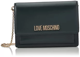 Love Moschino Damska torba na ramię Borsa Pu Verde, zielona, 14 x 52 x 5 - Torebki damskie - miniaturka - grafika 1