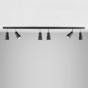 Aldex Plafon 986PL/K1 6-PŁ z serii ASPO BLACK - Lampy sufitowe - miniaturka - grafika 1