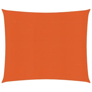 vidaXL Żagiel przeciwsłoneczny, 160 g/m, pomarańczowy, 2,5x3 m, HDPE vidaXL - Parasole ogrodowe - miniaturka - grafika 1