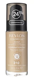 Revlon podkład ColorStay cera tłusta i mieszana - 310 Warm Golden RLCSTM310 - Podkłady do twarzy - miniaturka - grafika 1