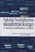 Biznes - Jakość kształcenia akademickiego w świecie mobilności i ryzyka - miniaturka - grafika 1