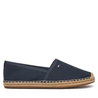 Espadryle damskie - Espadryle Tommy Hilfiger Flag Canvas Espadrille FW0FW08541 Granatowy - miniaturka - grafika 1