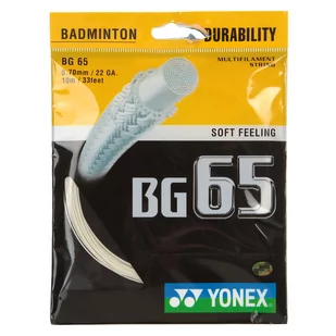 Yonex Naciąg BG-65 10m) BG-65 - Badminton - miniaturka - grafika 1