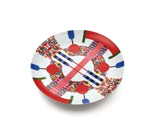 Talerz Holyhedrics 30 cm - Chr - Talerze - miniaturka - grafika 1