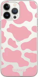 Etui do Apple IPHONE 14 Zwierzęta 007 Babaco Nadruk częściowy Różowy - Etui i futerały do telefonów - miniaturka - grafika 1