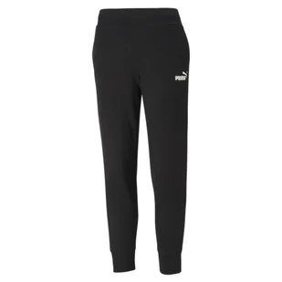 Damskie spodnie dresowe Essentials PUMA Black - Spodnie sportowe damskie - miniaturka - grafika 1