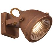 Lampy ścienne - Candellux FRODO LAMPA KINKIET 1X40W GU10 RDZAWY 91-71064 - miniaturka - grafika 1