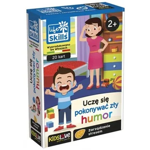 Lisciani Giochi Life Skills. Uczę się pokonywać zły humor - Gry planszowe - miniaturka - grafika 1