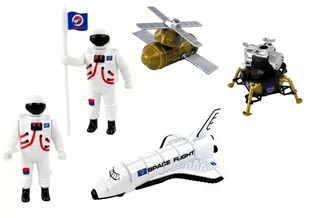 Zestaw Figurek Kosmos Ciężarówka Rakieta 15 El. - Figurki dla dzieci - miniaturka - grafika 2