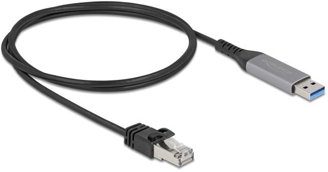 Delock USB LAN kabel USB Typ-A do RJ45 Gigabit Ethernet 1 m