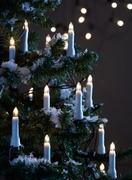 Lampy ogrodowe - Bożonarodzeniowe Świeczki Na Choinkę 1M 16 Led 0,1W - miniaturka - grafika 1
