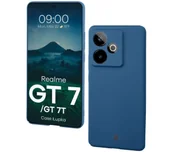 Etui i futerały do telefonów - Bizon Łupka do Realme GT 7 / Realme GT 7T Niebieski - miniaturka - grafika 1