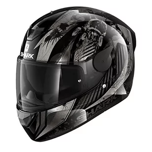 SHARK, Kask motocyklowy na całą twarz D-SKWAL 2 ATRAXX KAS, XS - Kaski motocyklowe - miniaturka - grafika 1