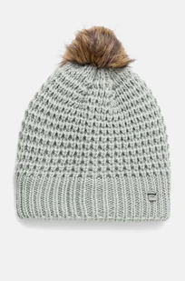 Helly Hansen czapka kolor turkusowy z grubej dzianiny - Czapki damskie - miniaturka - grafika 1
