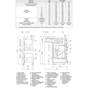 Kocioł zasypowy VARMO 20kW SAS kl.5 - Piece i kotły grzewcze - miniaturka - grafika 3