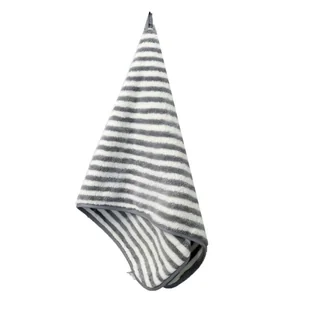 Ręcznik Pure Stripes 35x75 szary biały pasy z mikrofibry Home 2023 - Ręczniki - miniaturka - grafika 1