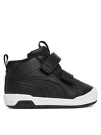 Buty dla chłopców - Puma Sneakersy Multiflex 2 Mid Sl V Inf 312153 01 Czarny - miniaturka - grafika 1