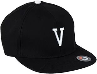 MSTRDS czapka chłopięca Letter Snapback A Kids, V czarny, M-L - Czapki dla dzieci - miniaturka - grafika 1