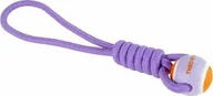 Zabawki dla psów - Coockoo Fetch Me Zabawka Dla Psa Szarpak Piłka Fiolet - miniaturka - grafika 1