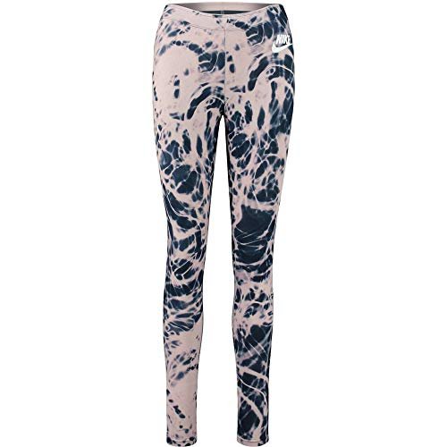 Nike damskie legginsy NSW Tights, 891094, różowe (Particle Rose/White), XXL