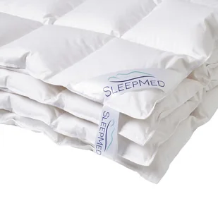 Kołdra puchowa SleepMed 100% puchu gęsiego, Rozmiar - 140x200 , 603-671-572 - Materace - miniaturka - grafika 1