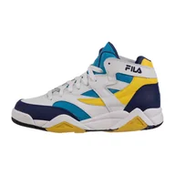 Koszykówka - Męskie Buty FILA FILA M-SQUAD FFM0046-13162 – Biały - miniaturka - grafika 1