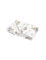 Kołdry i poduszki dla dzieci - Bonjour Cherie Kołderka bawełniana 75/100 Traktory - miniaturka - grafika 1