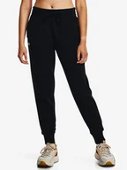 Spodnie sportowe damskie - Damskie dresy Under Armour Rival Fleece Jogger-BLK L - miniaturka - grafika 1