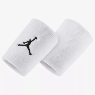 NIKE JORDAN Opaska Frotka NA RĘKĘ NADGARSTEK BIAŁA wyszywane logo 1szt - Piłka nożna - miniaturka - grafika 1