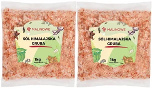 Zestaw Sól Himalajska gruba 2x1kg - Włosy, skóra, paznokcie - miniaturka - grafika 1