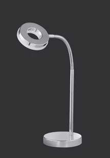 Reality Leuchten Chromowana lampa stołowa LED RENNES - Lampy stojące - miniaturka - grafika 1