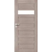 Drzwi wewnętrzne - Skrzydło PAROS 02 dąb wiosenny 60 L 3Z WC podcięcie - miniaturka - grafika 1