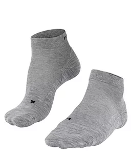 Falke GO2 męskie skarpety golfowe z bawełny, szare (Light Grey 3400), 42-43 16779 - Skarpetki damskie - miniaturka - grafika 1